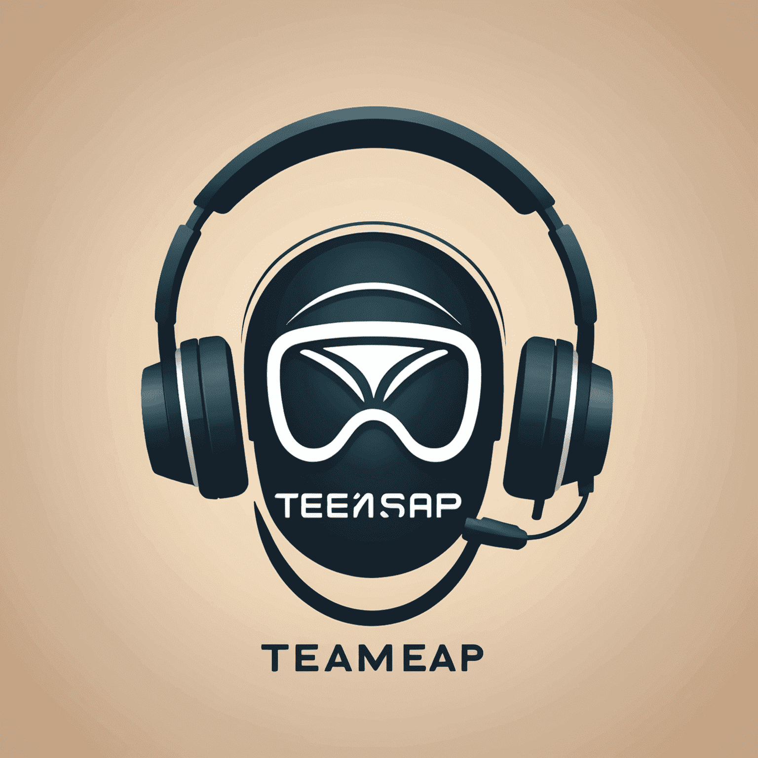 TeamSteap logo featuring a stylized headset icon with the text 'TeamSteap' in a modern font