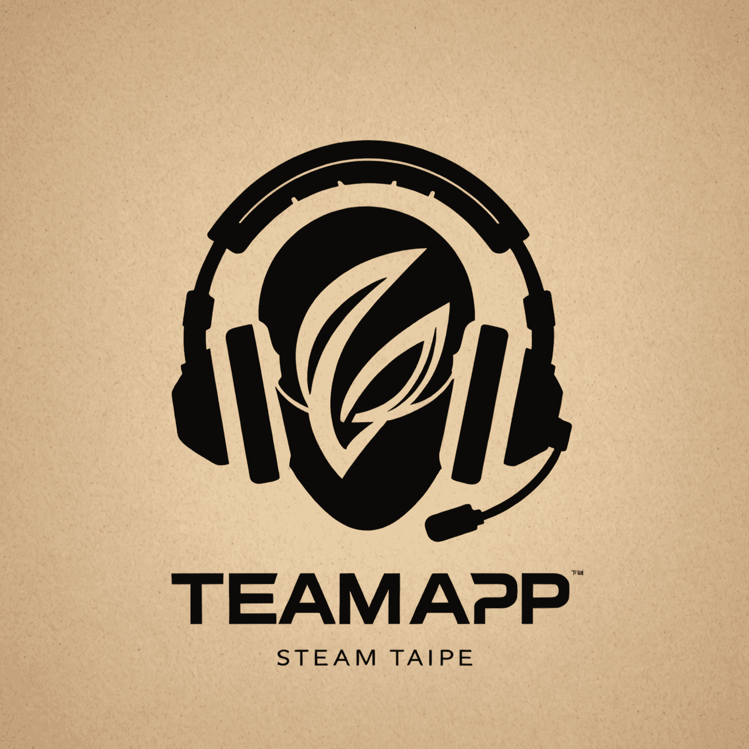 TeamSteap logo featuring a stylized headset icon with the text 'TeamSteap' in a modern font