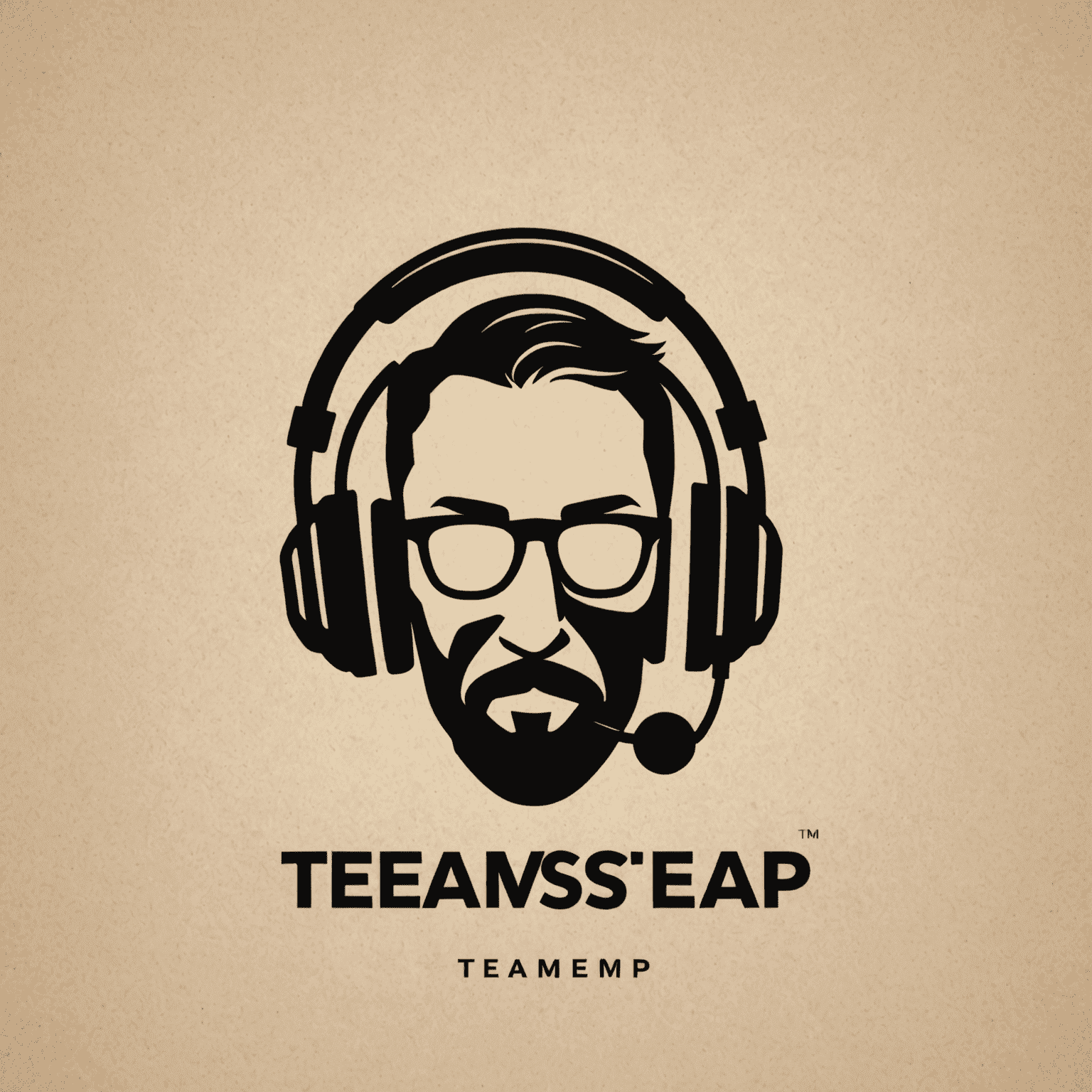 TeamSteap logo featuring a stylized headset icon with the text 'TeamSteap' in a modern font