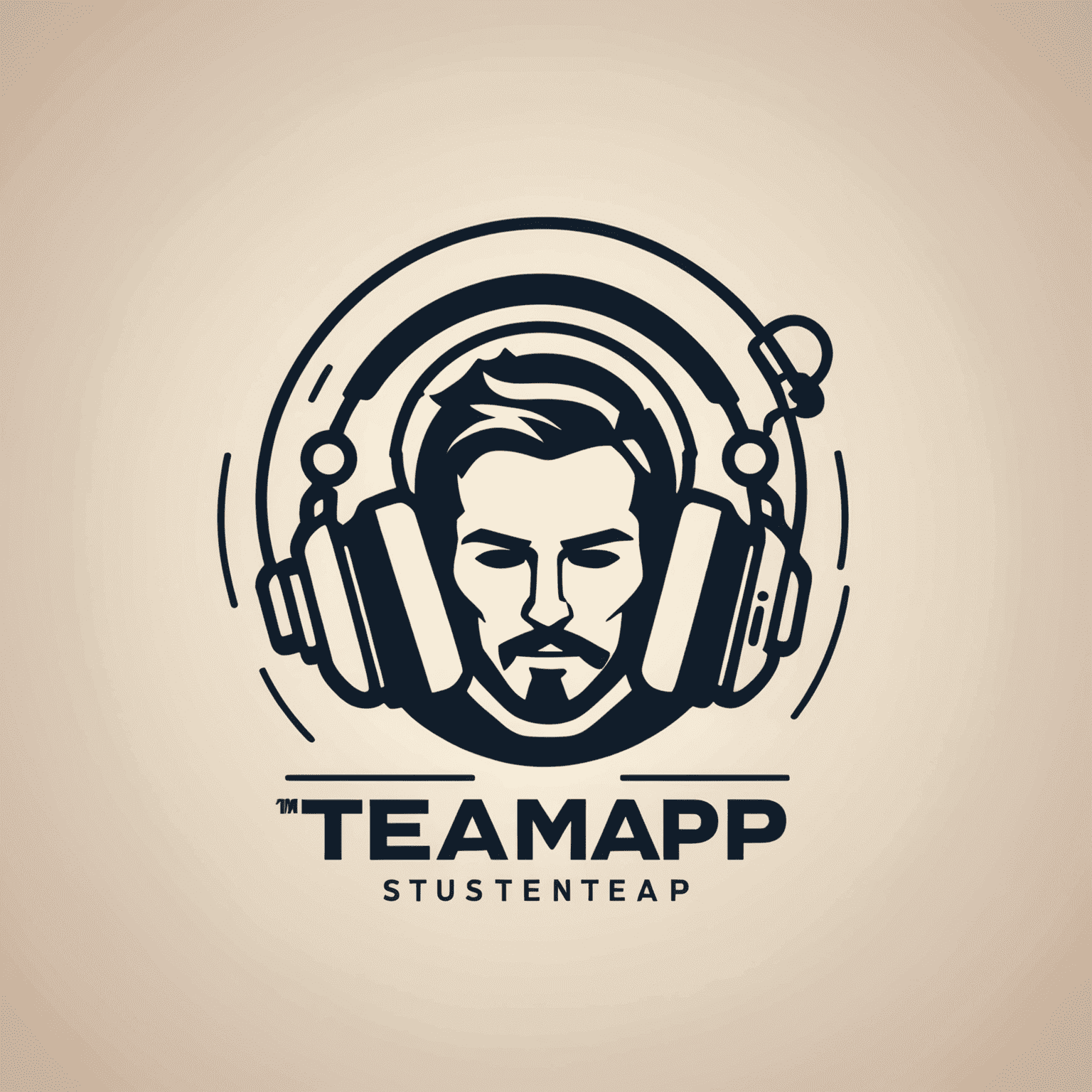 TeamSteap logo featuring a stylized headset icon with the text 'TeamSteap' in a modern font